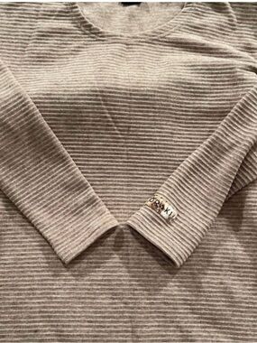 Oraki Taupe Ribbed sweater S